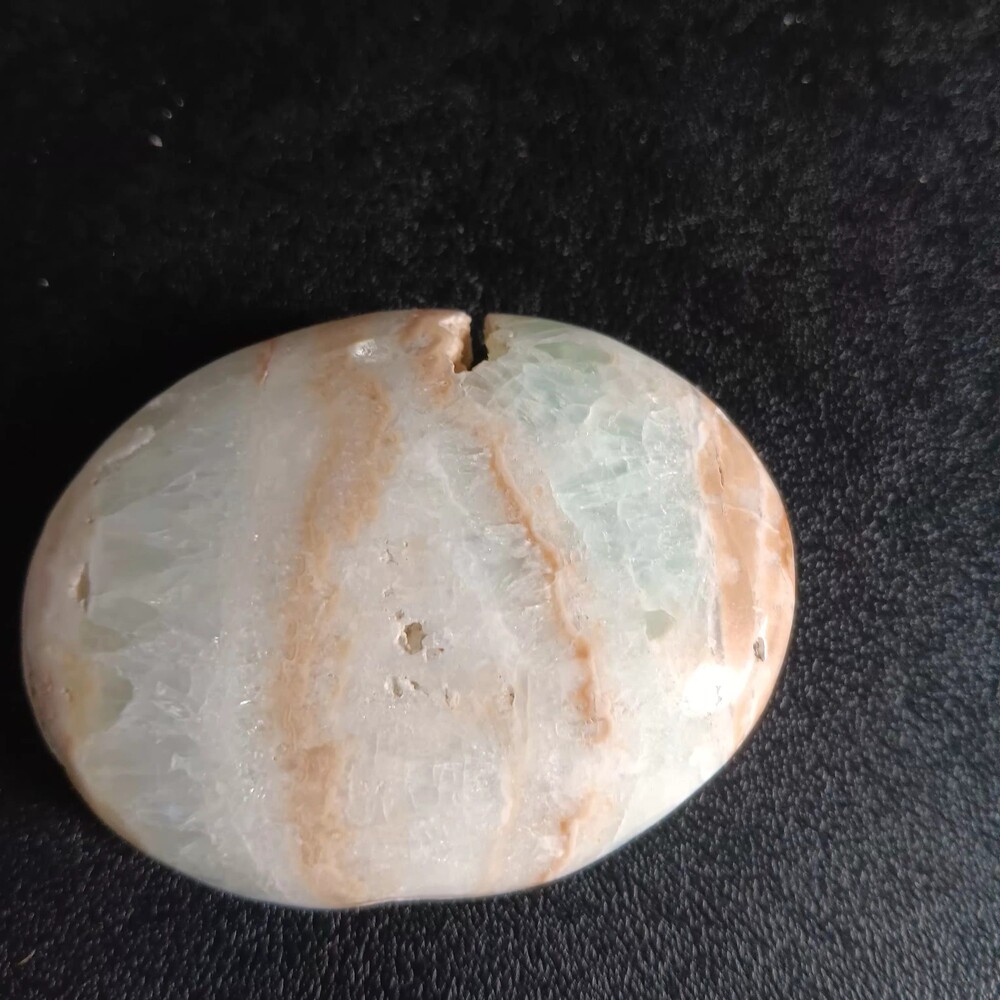 X-Large Caribbean Calcite Palm Stone